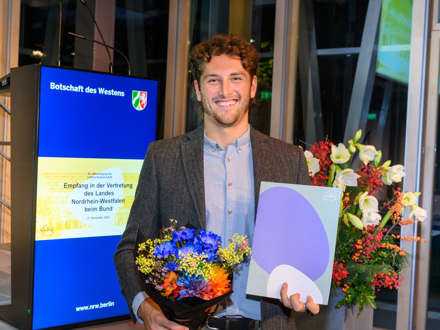 Maximilian Kotz mit Leibniz-Promotionspreis ausgezeichnet