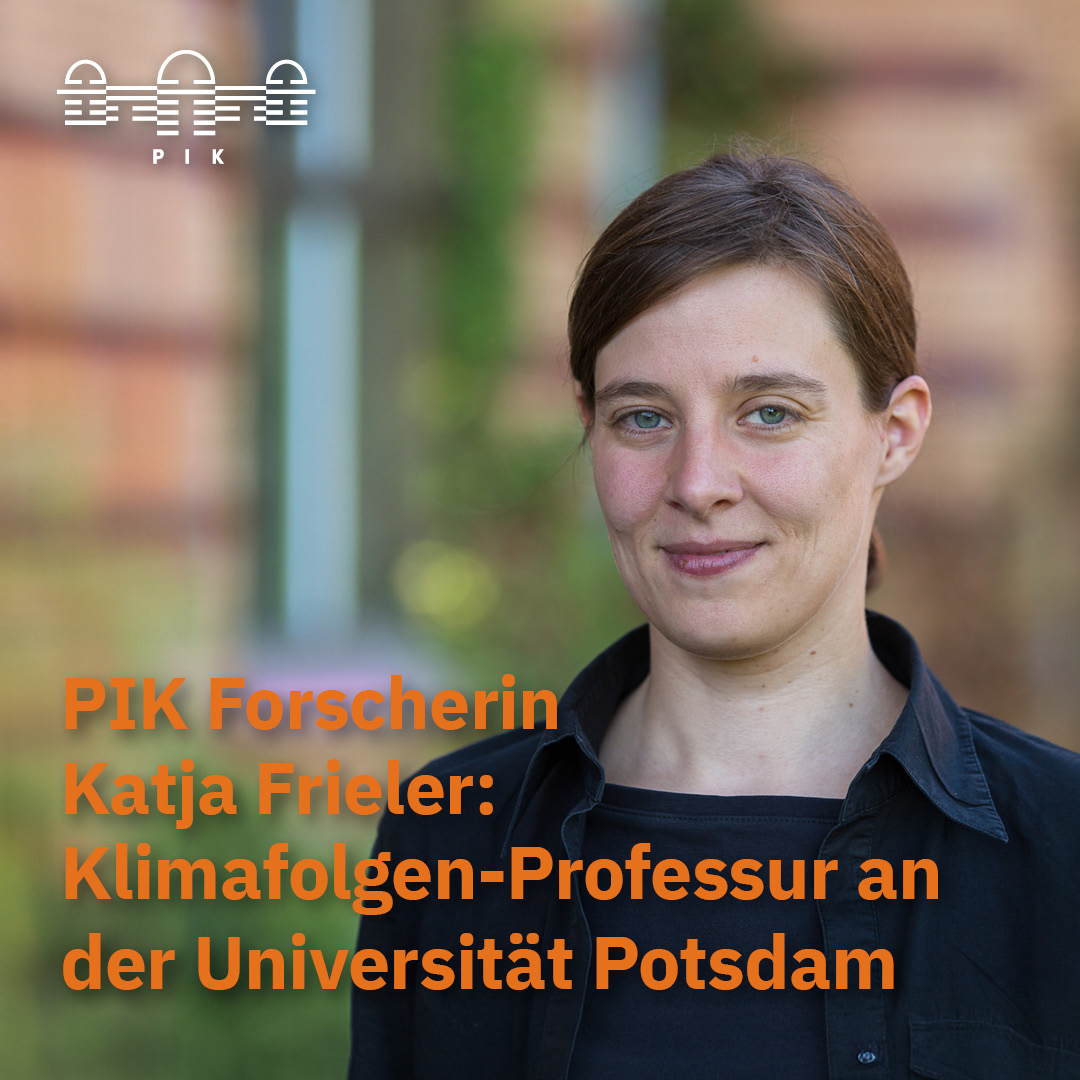 Katja Frieler: Klimafolgen-Professur an Universität Potsdam