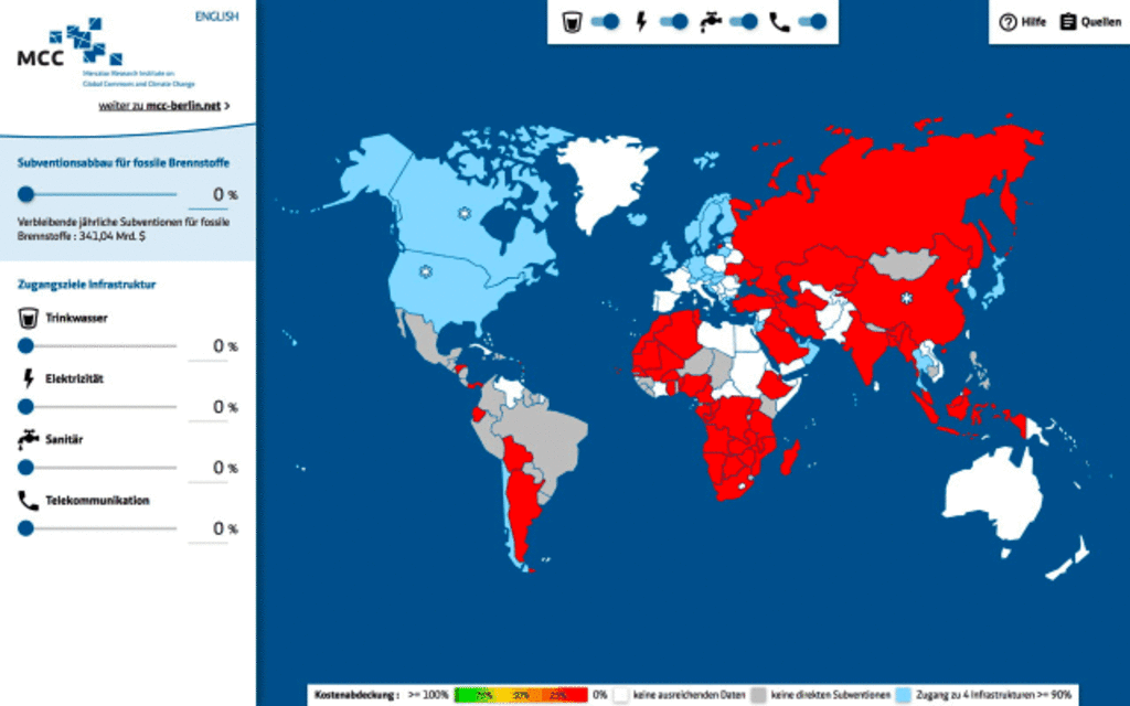 Become a “policy-maker” with interactive subsidy map