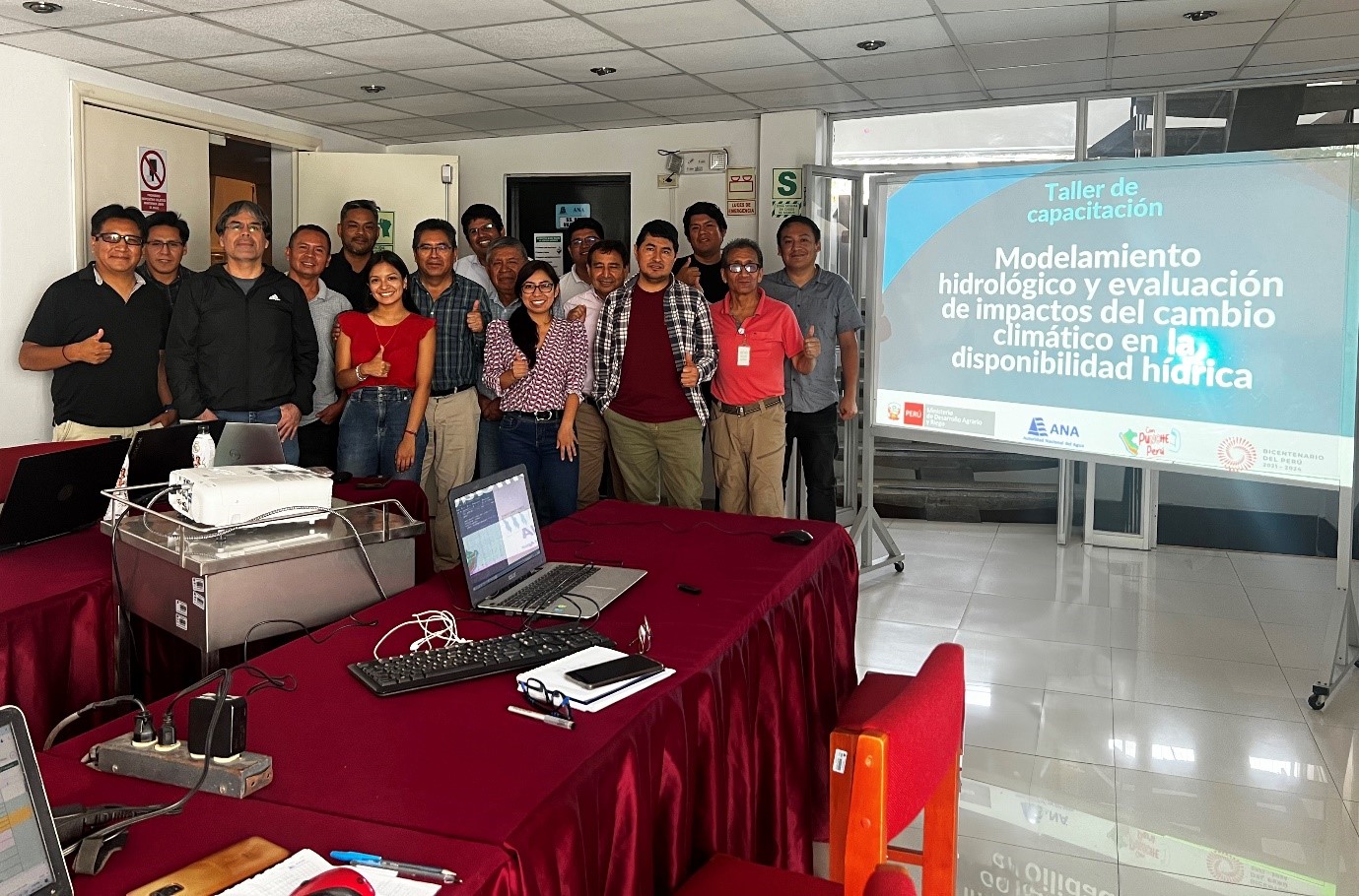 Successful training in Peru lead by Carlos Palomino Fernandez in the framework of the ProGIRH project