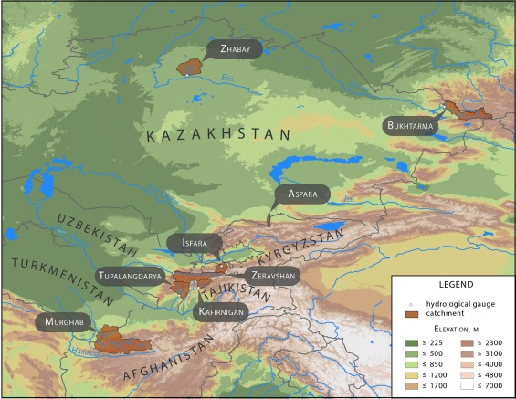 New Scientific Paper On Central Asian Rivers Under Climate Change 