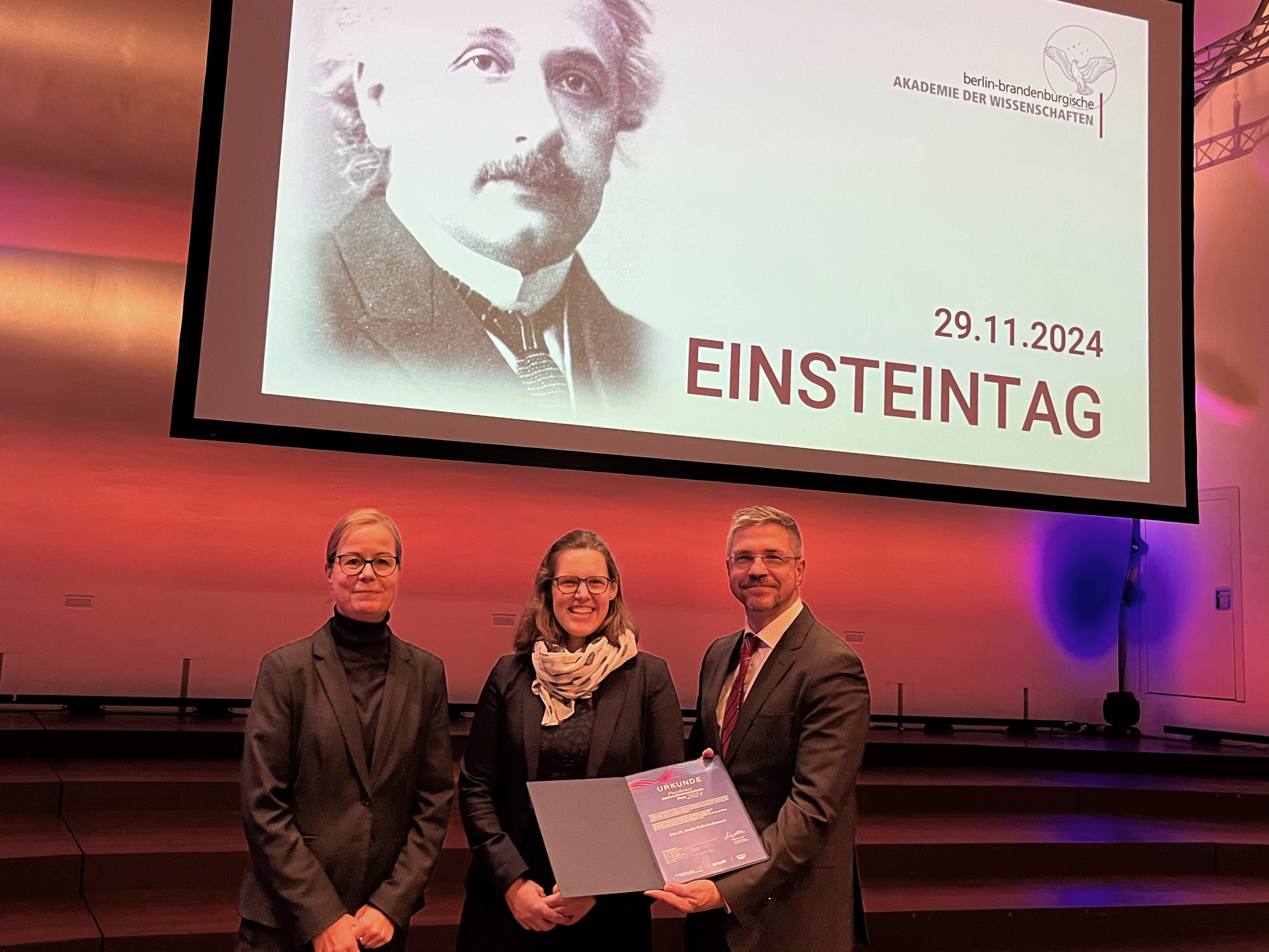 PIK scientist Annika Stechemesser receives the Potsdam Young Scientist Prize