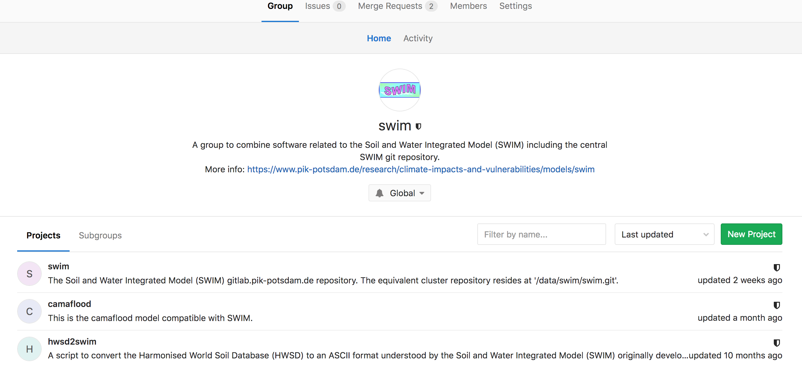 developing-swim-with-git-gitlab-and-recent-code-changes